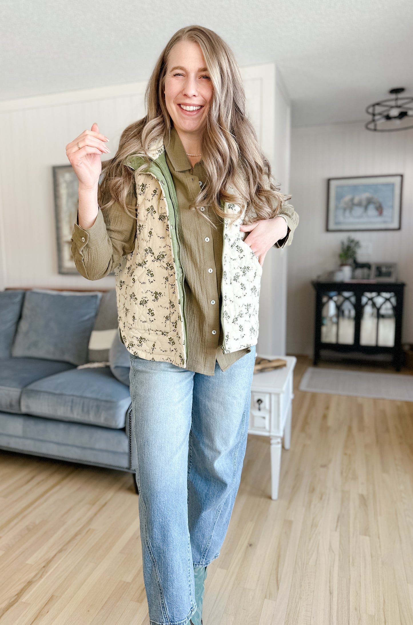 The Misa Gauze Button Down - 2 Colours!