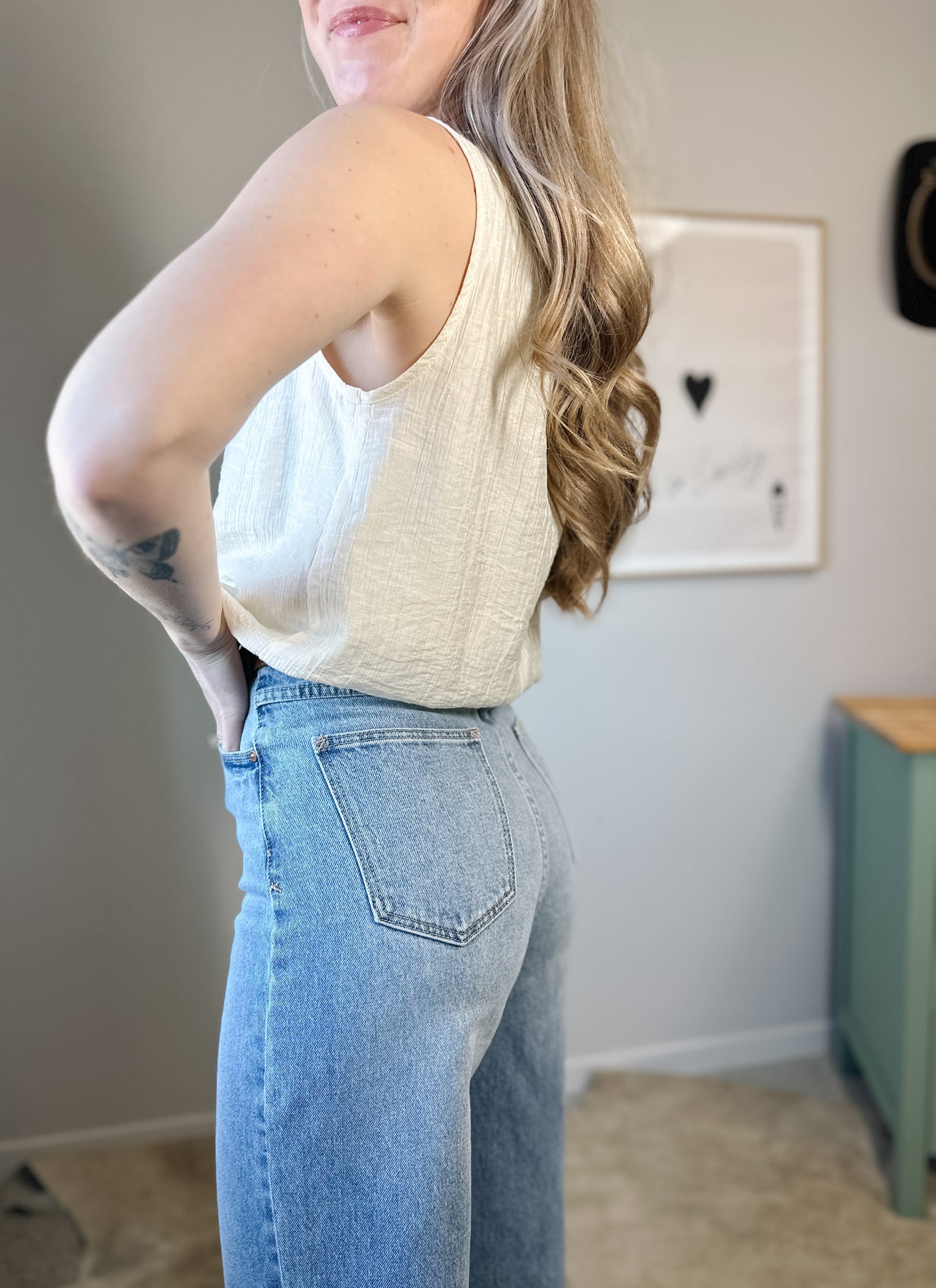 The Liv Wide Leg Jean