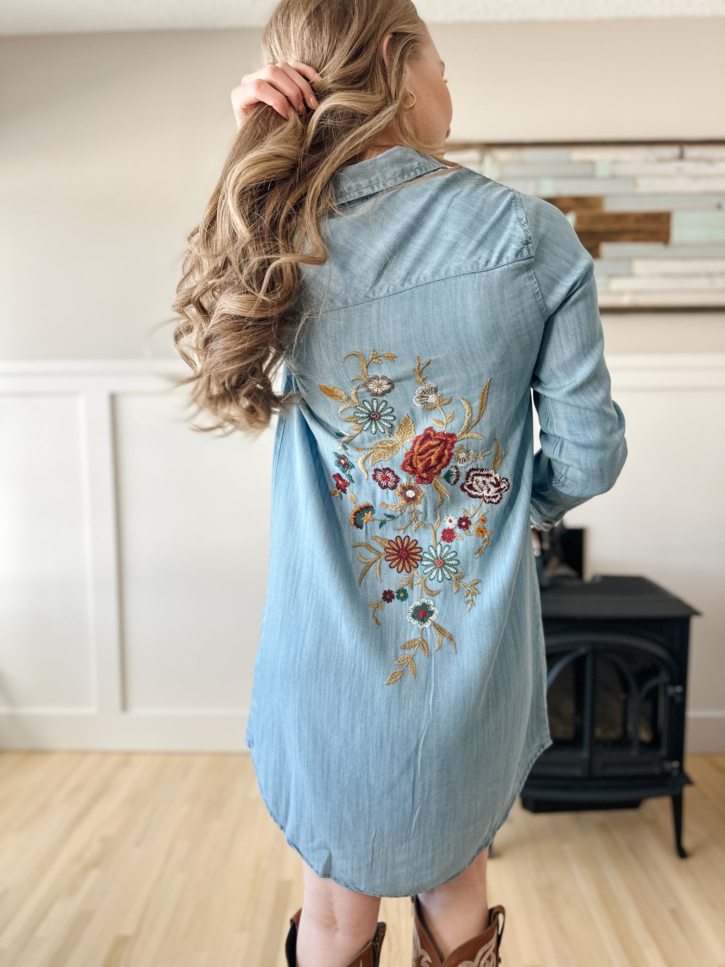 The Alanna Denim Dress