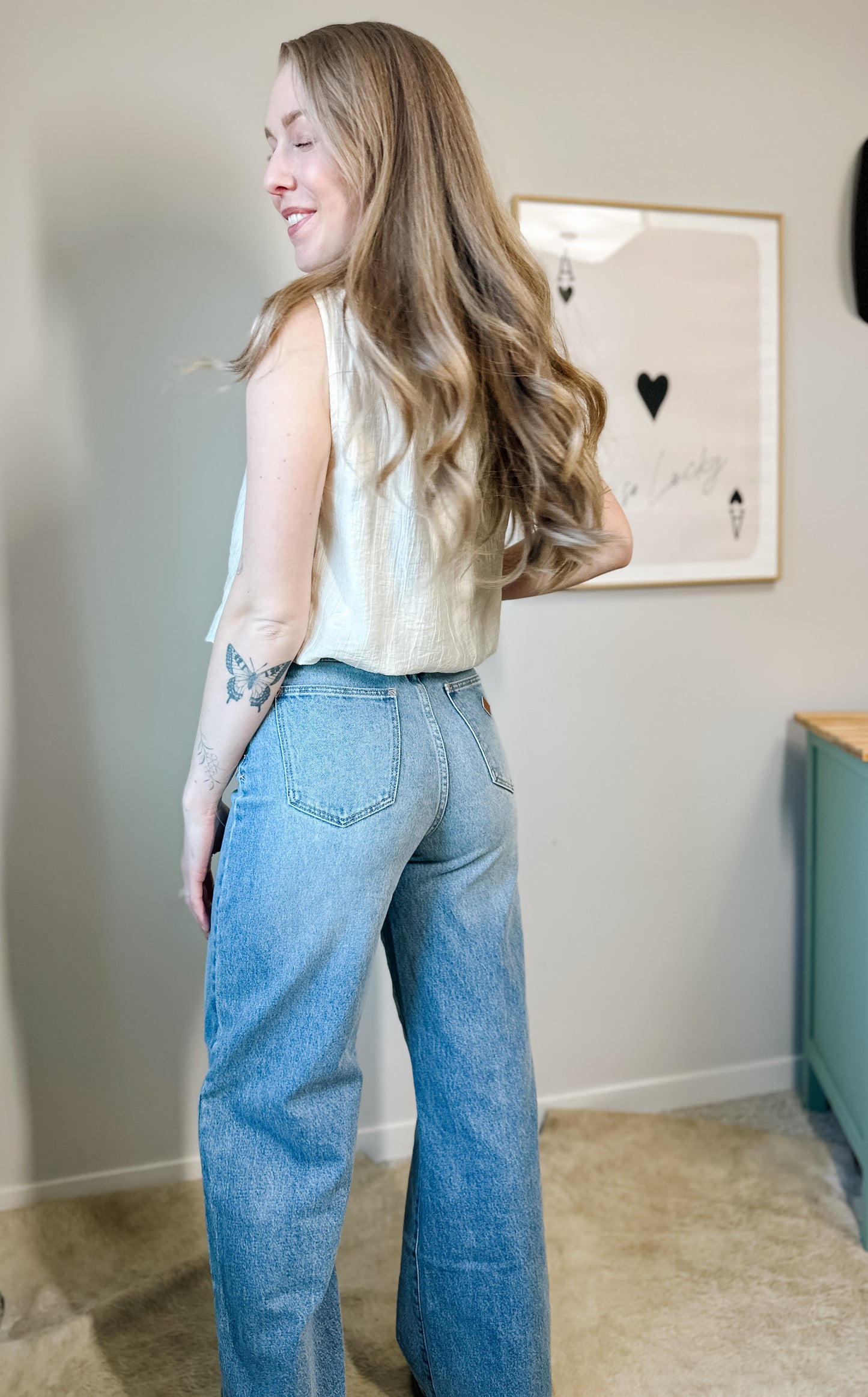 The Liv Wide Leg Jean