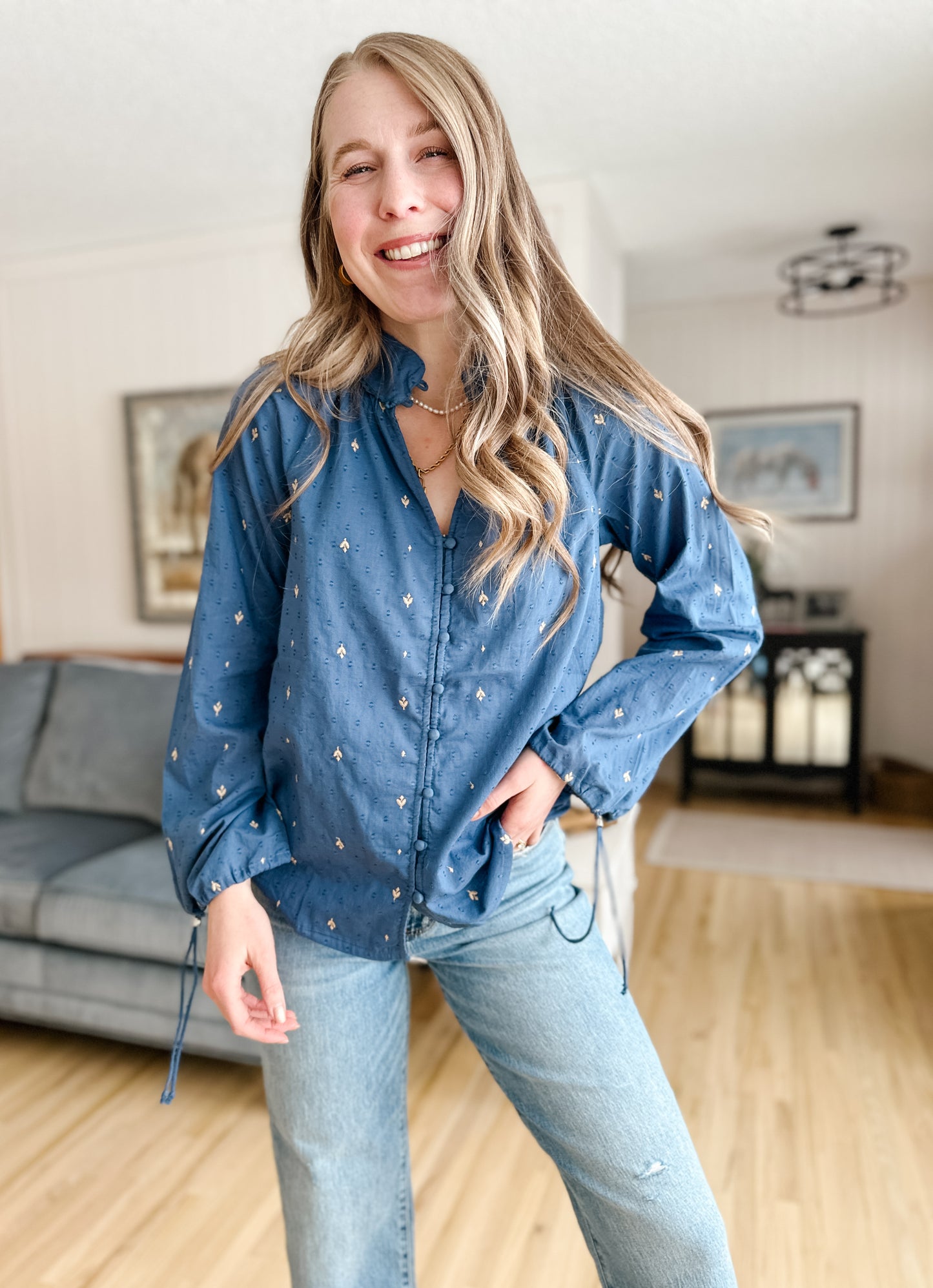 The Olivia Blouse