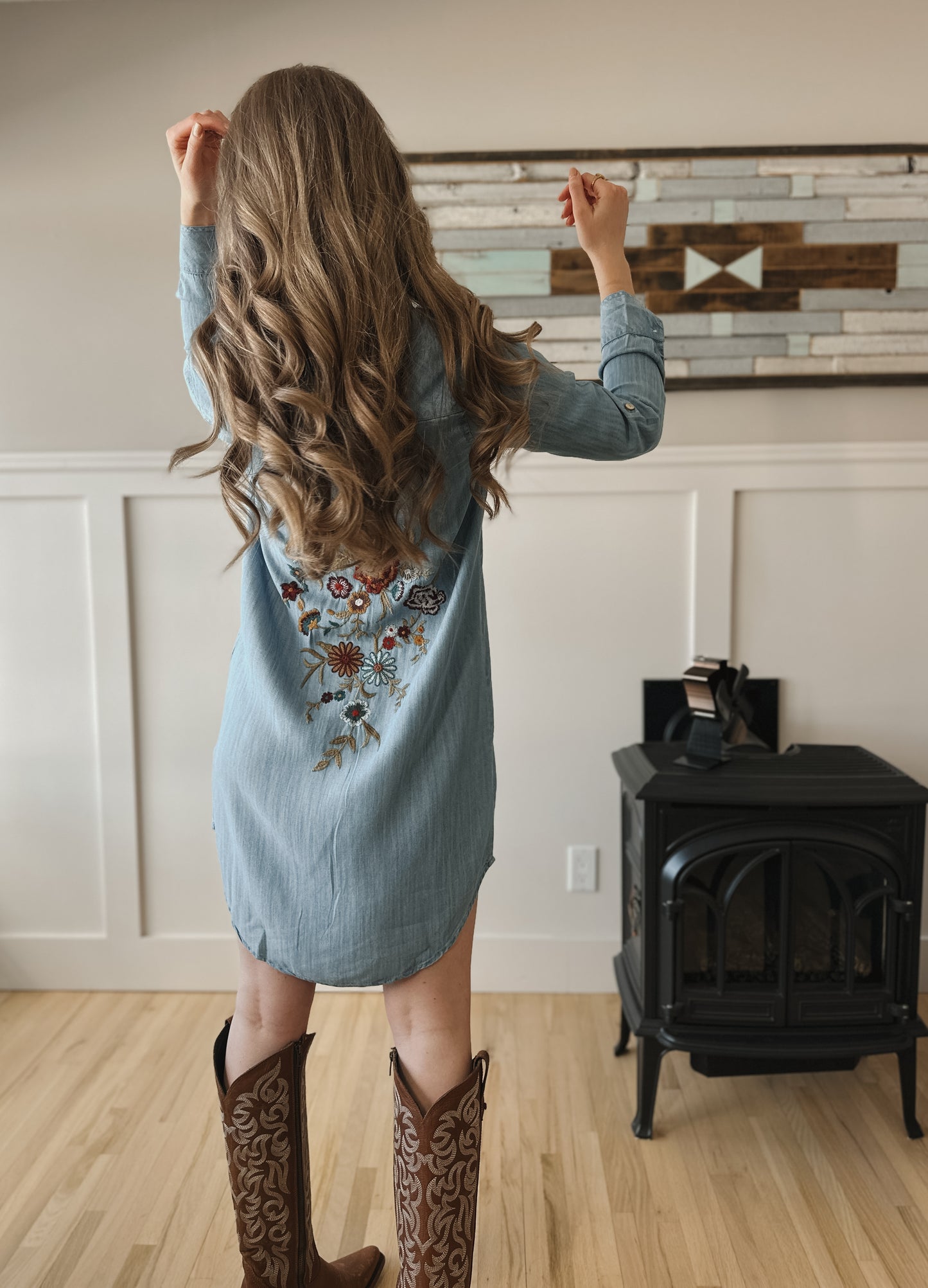 The Alanna Denim Dress