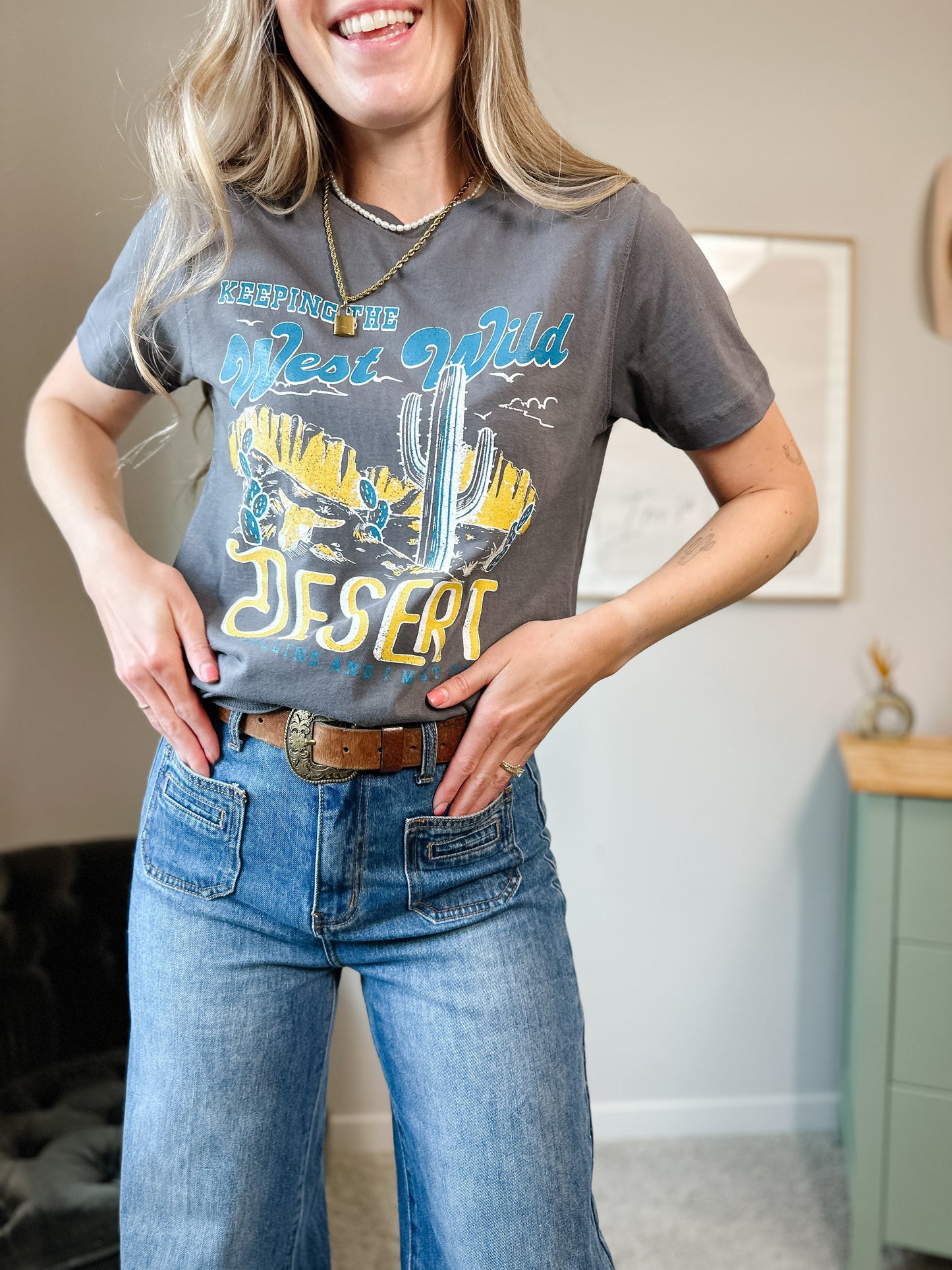 Retro Desert T-shirt - Large