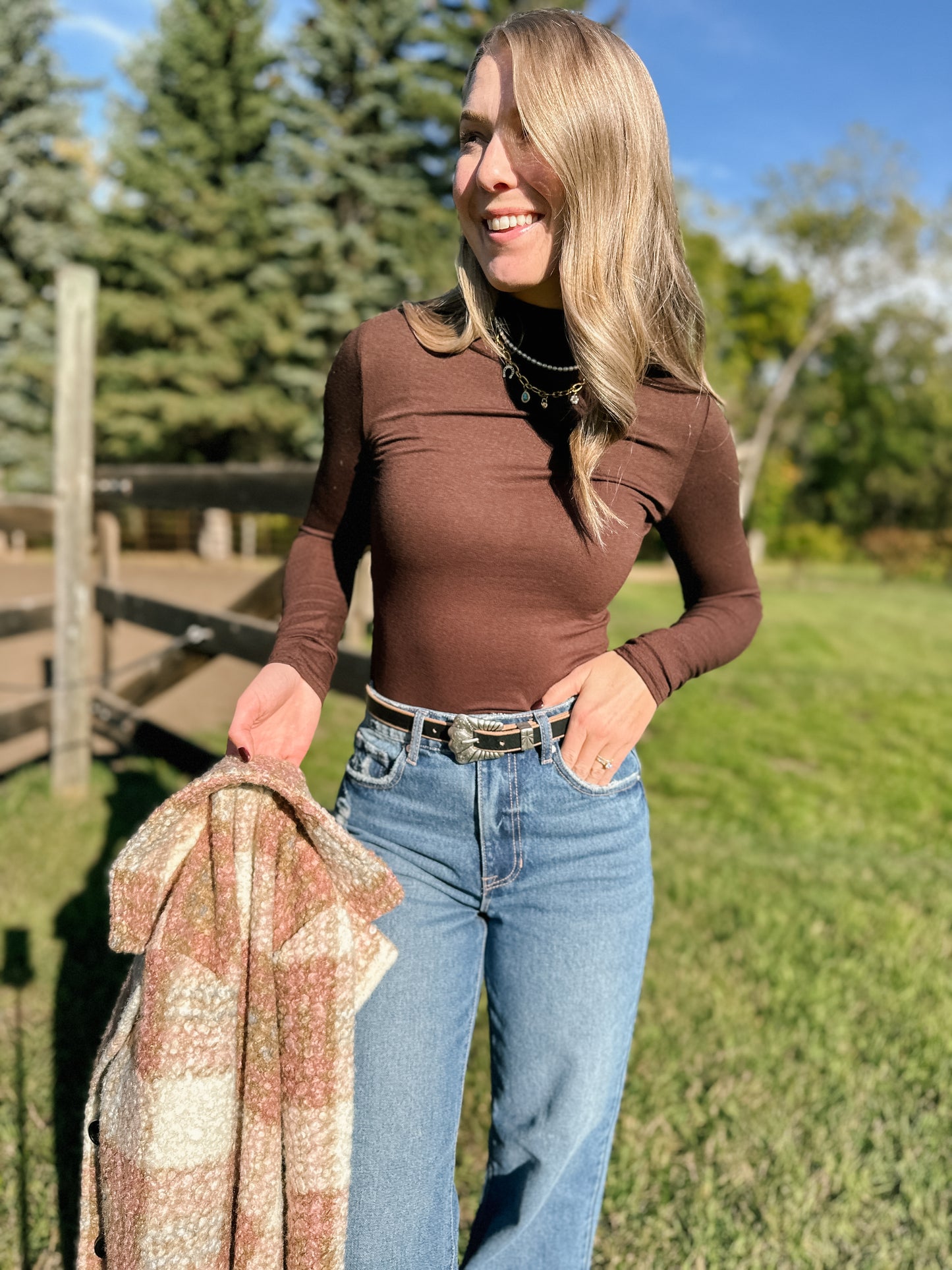 Timeless Mock Neck - 2 Colours