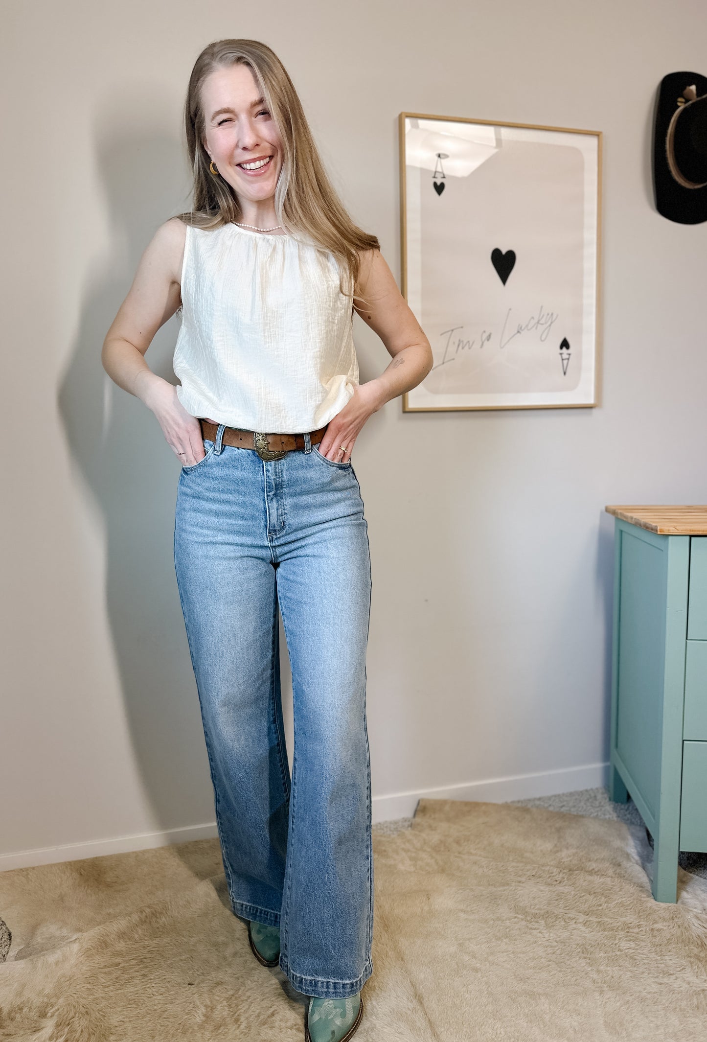The Liv Wide Leg Jean