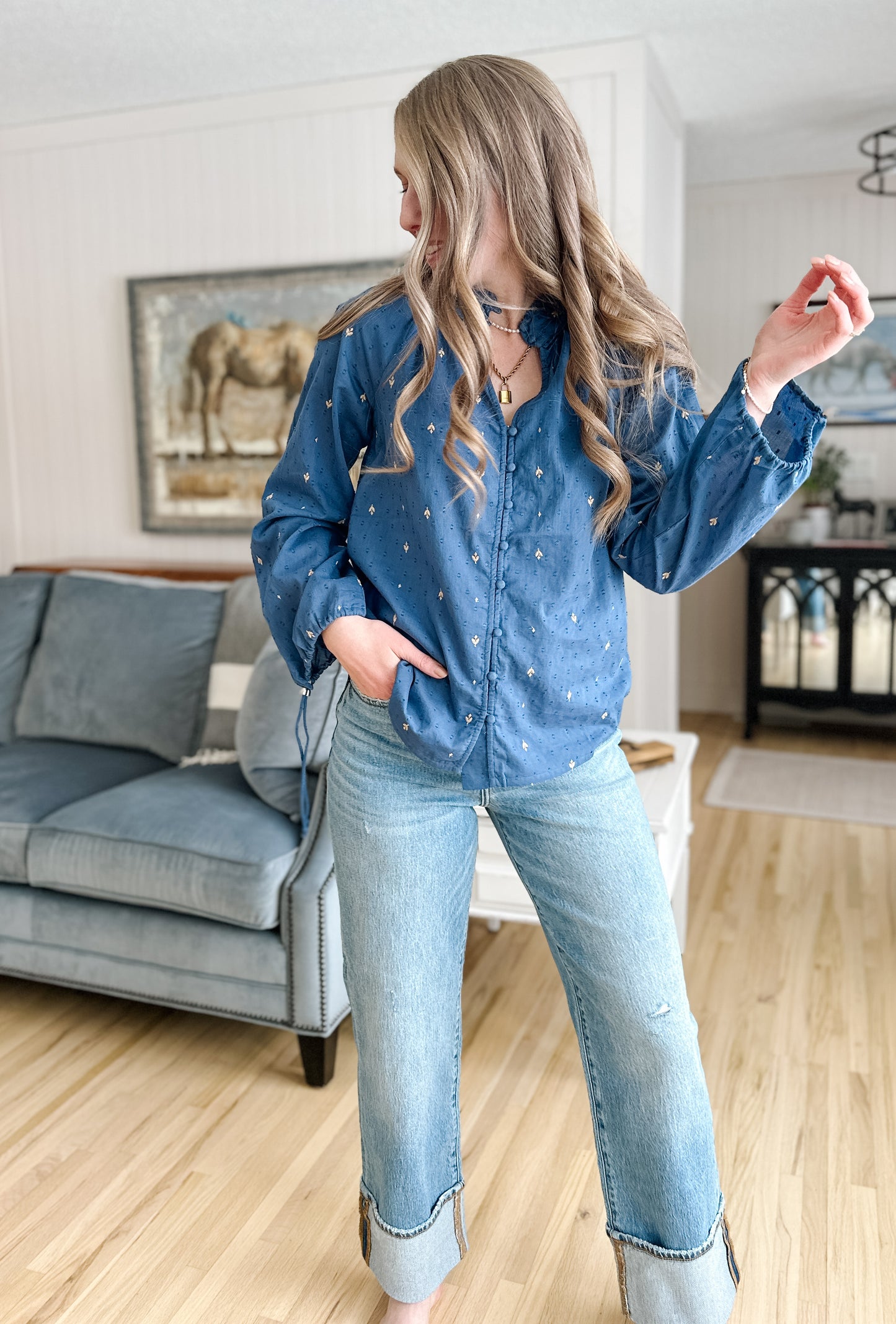 The Olivia Blouse