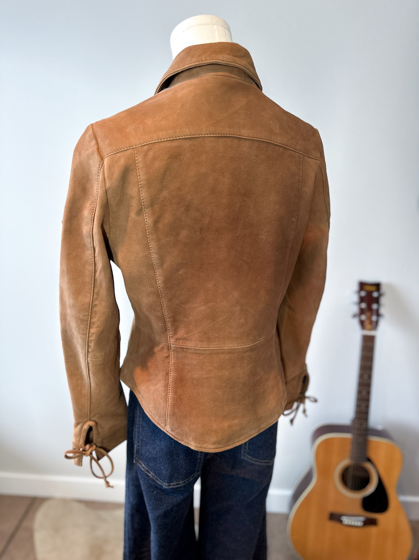 The Mahali Suede Jacket by Mauritius