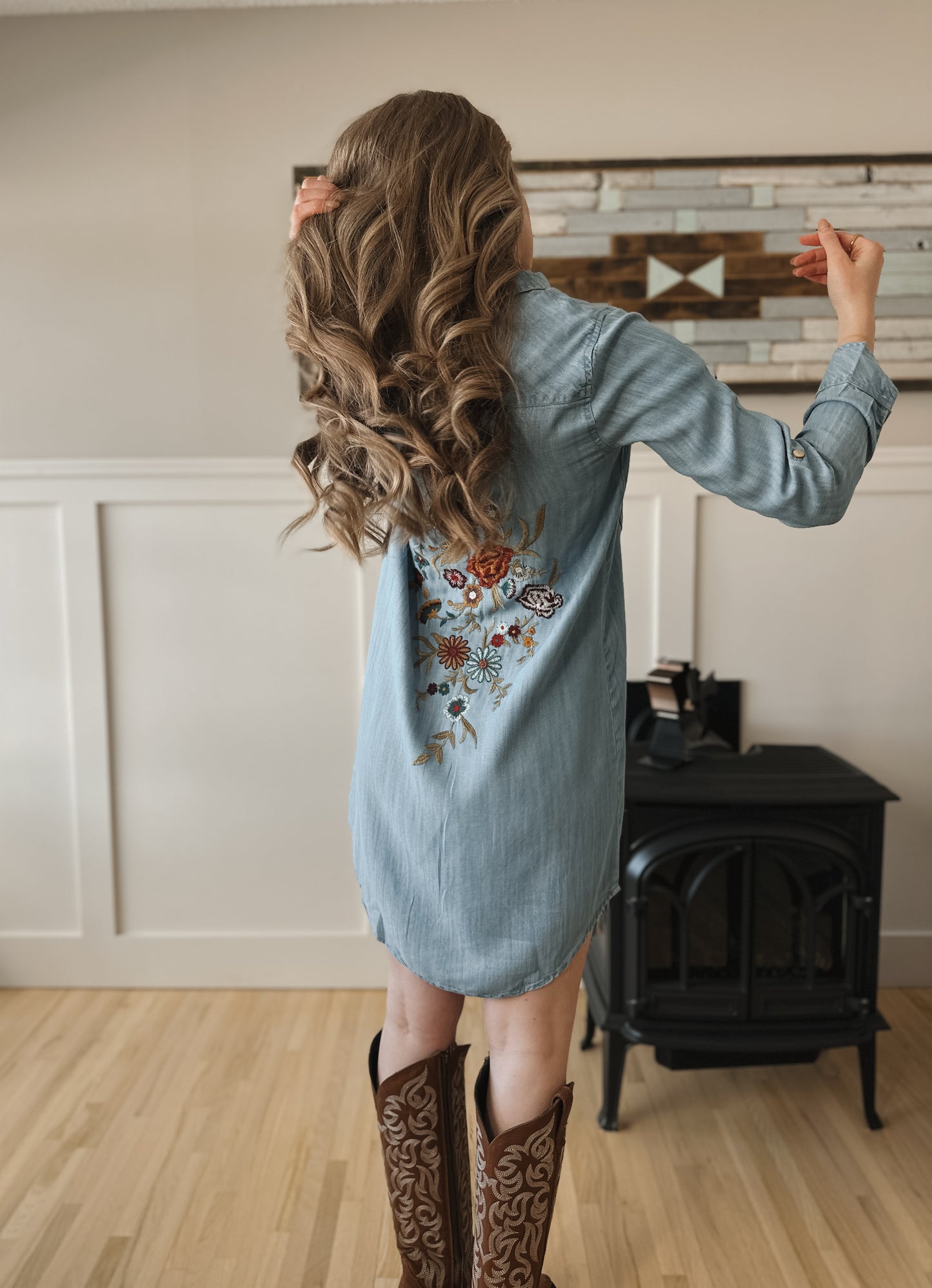 The Alanna Denim Dress