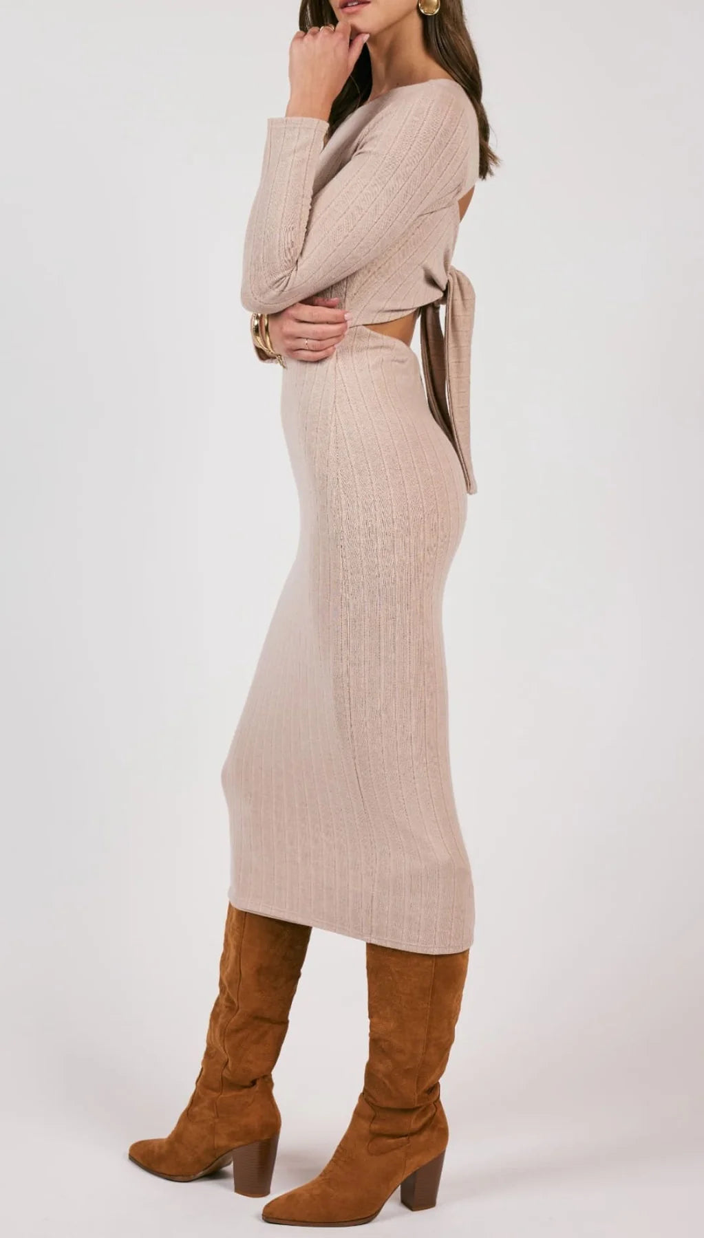 The Dignity Tie Back Dress