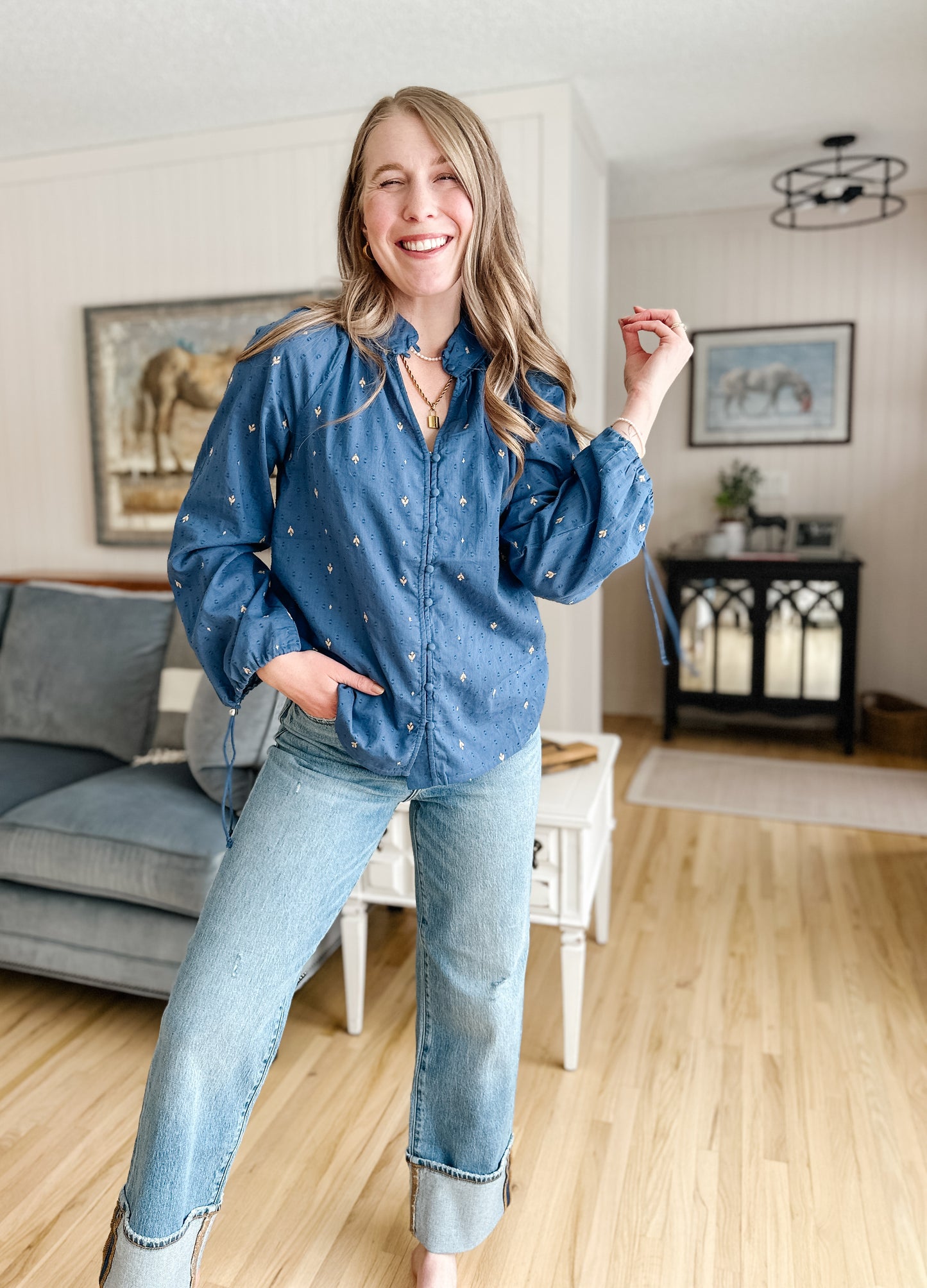 The Olivia Blouse