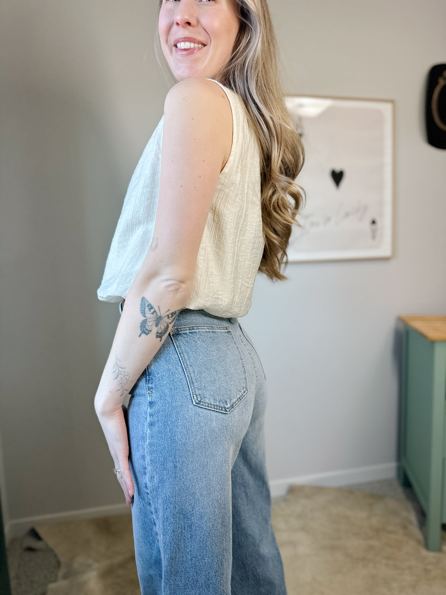 The Liv Wide Leg Jean