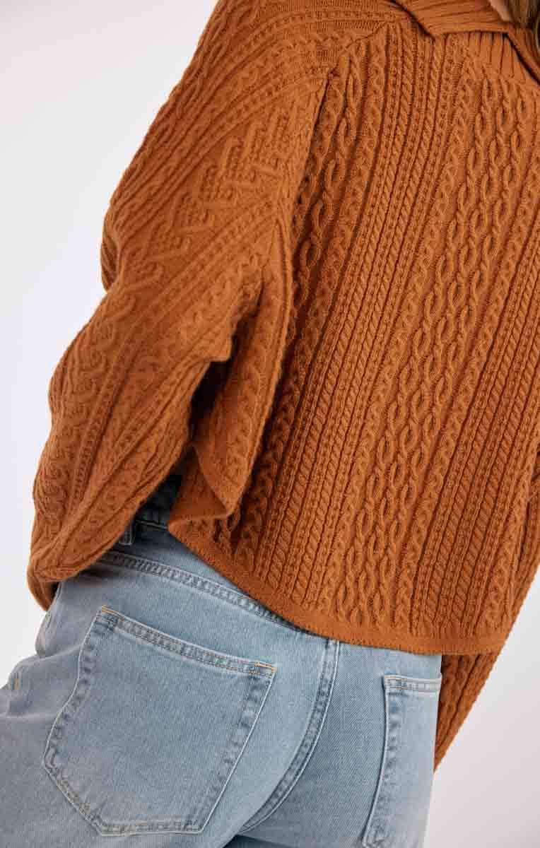 The Harvest Cable Knit Sweater