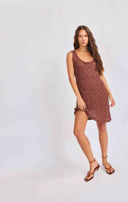 The Copper Lace Dress