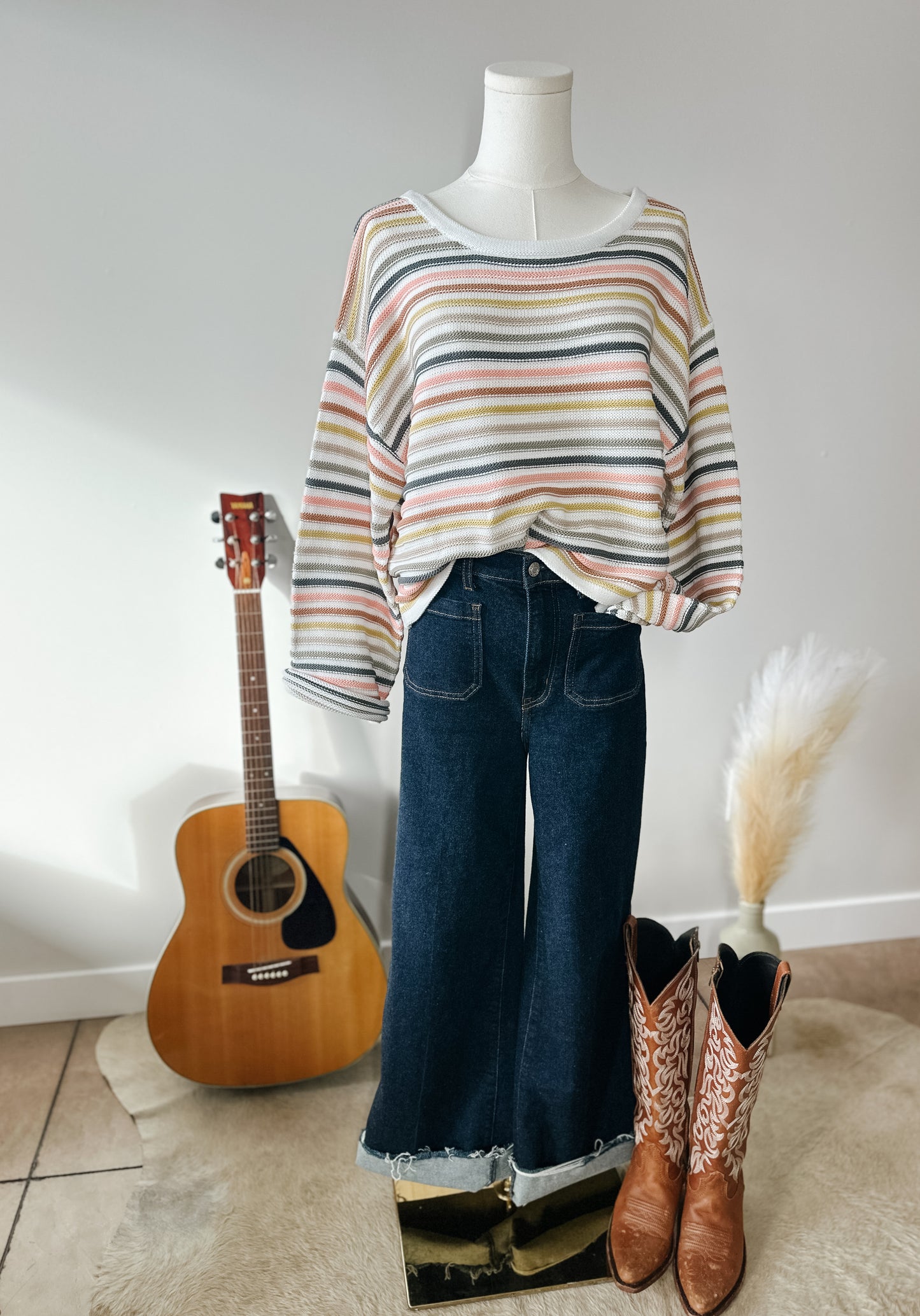 The Abigail Stripe Sweater