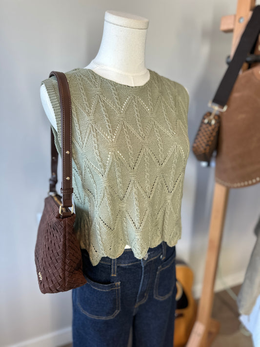 The Succulent Knit Top