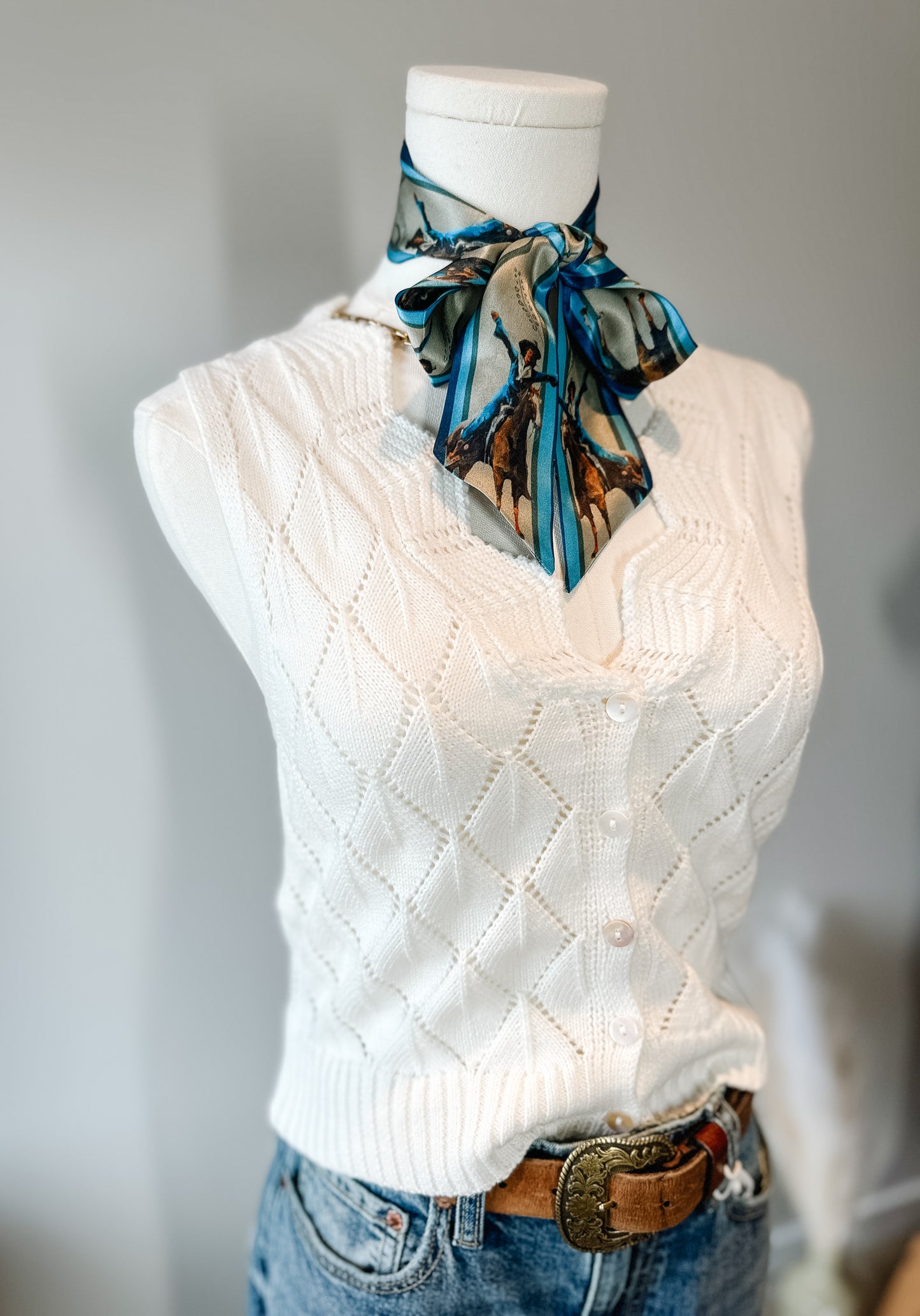 The Ivory Spur Knit
