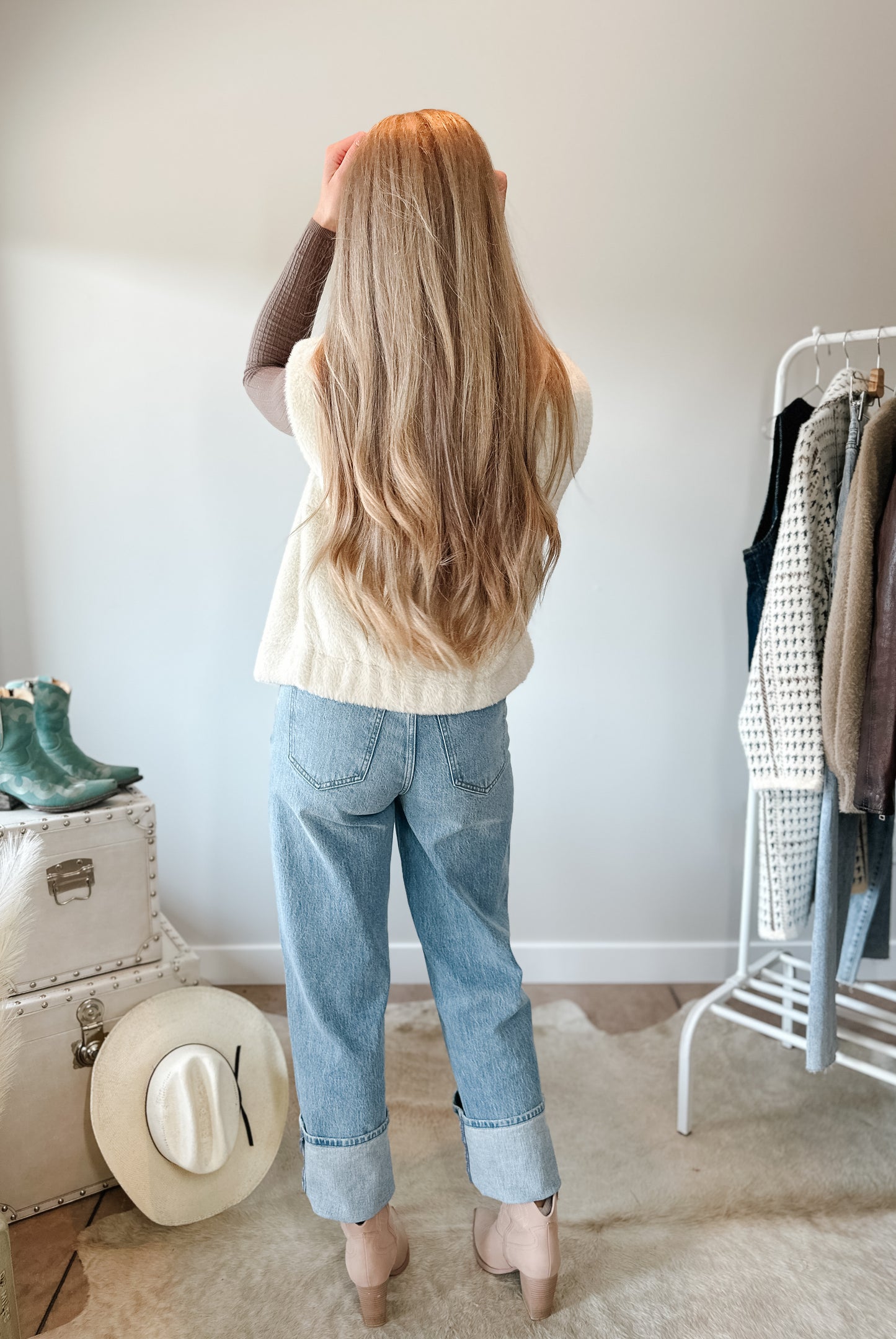 The Willow Teddy Vest