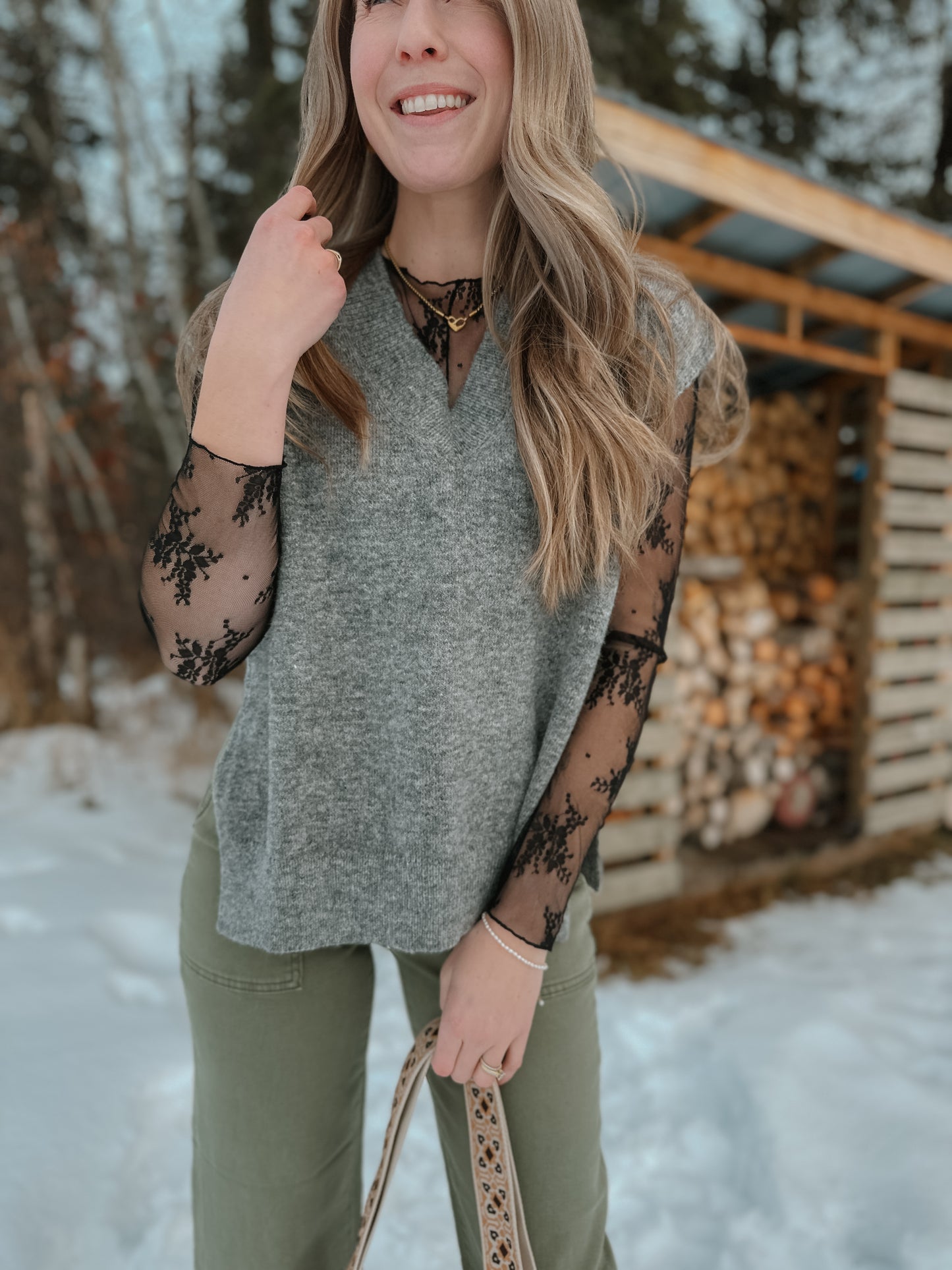 The Hailey Sweater Vest