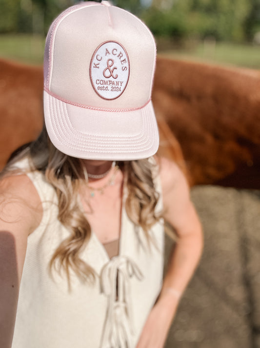 KC Acres & Co. Patch Ball Cap