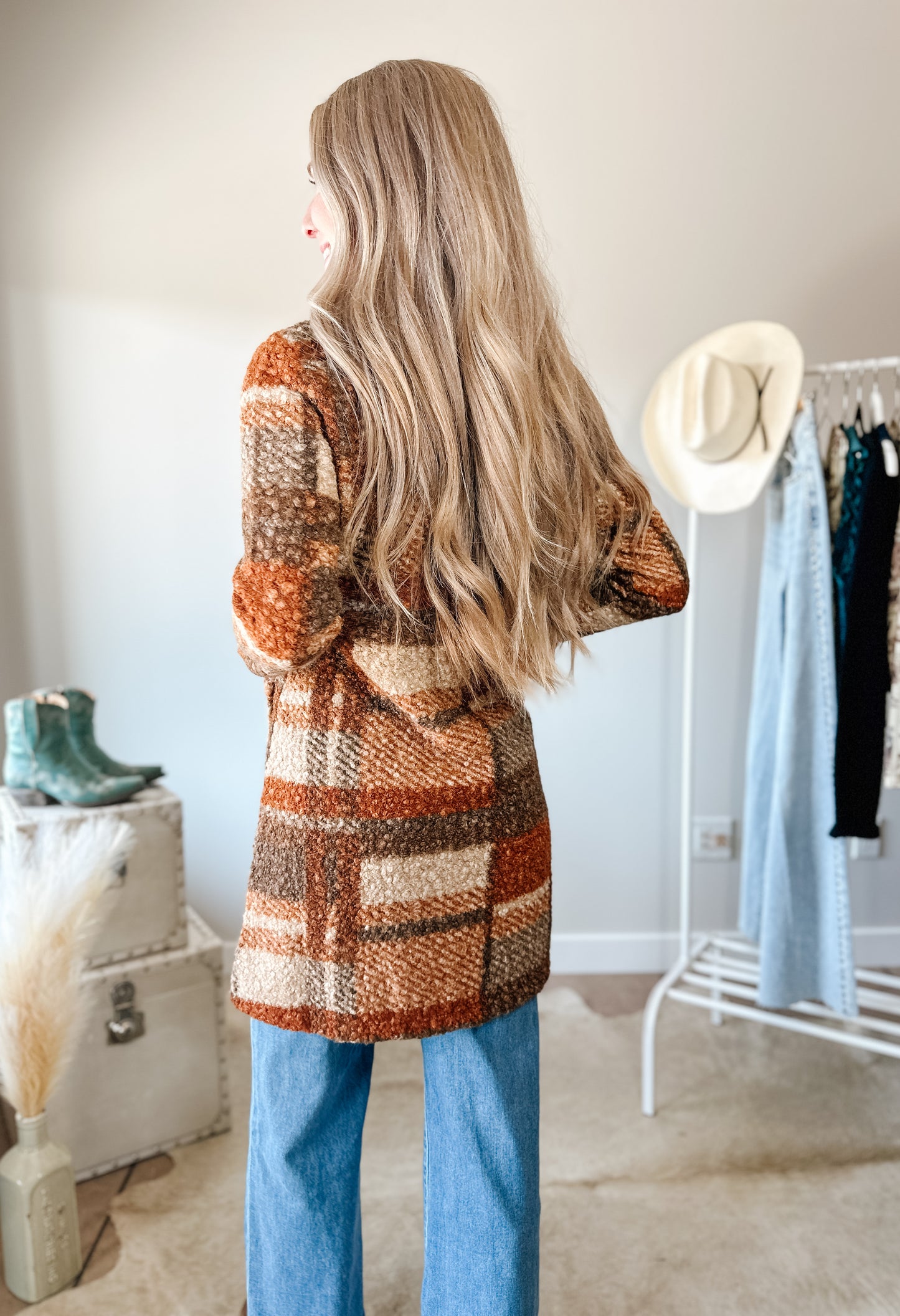 The Prairie Plaid Coat