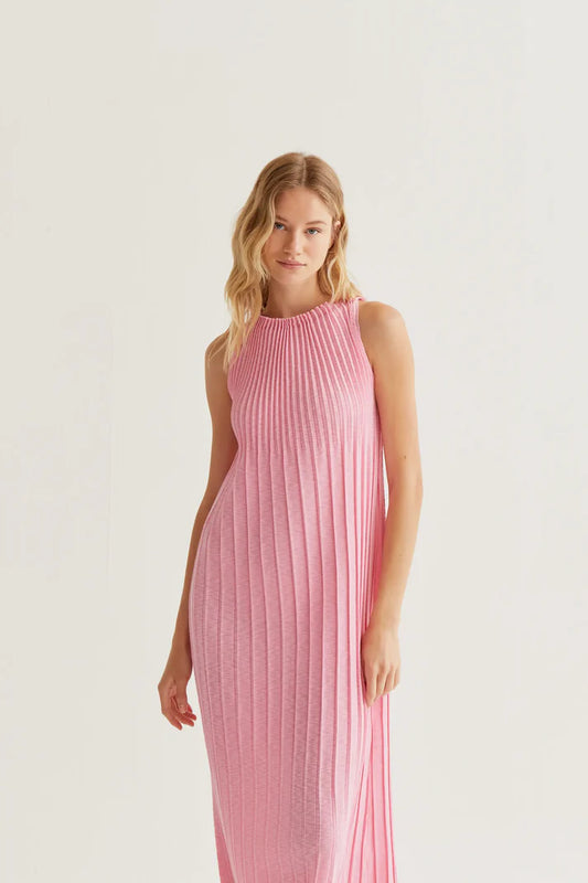 The Rosewood Pleated Dress