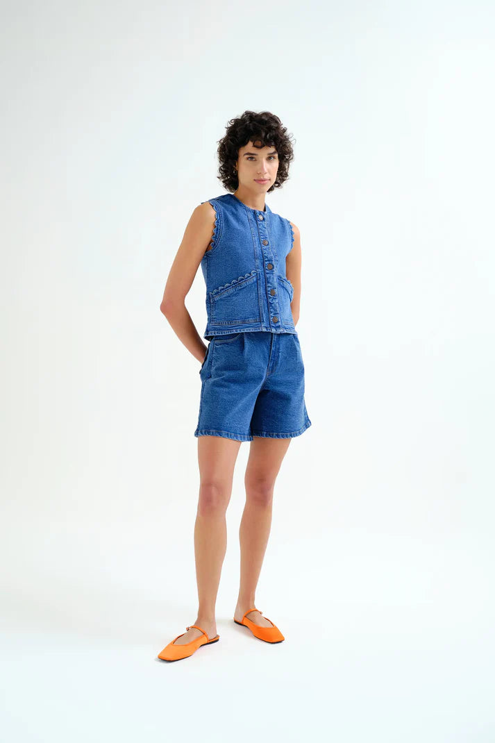 The Shiloh Denim Vest