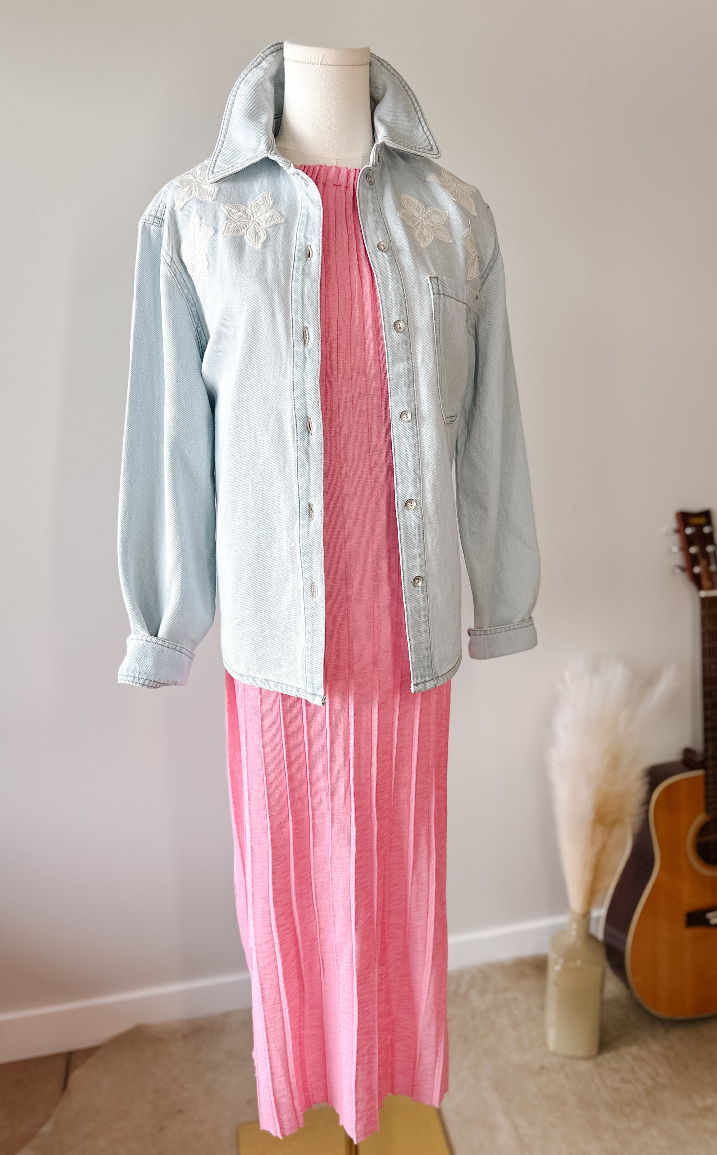 The Rosewood Pleated Dress