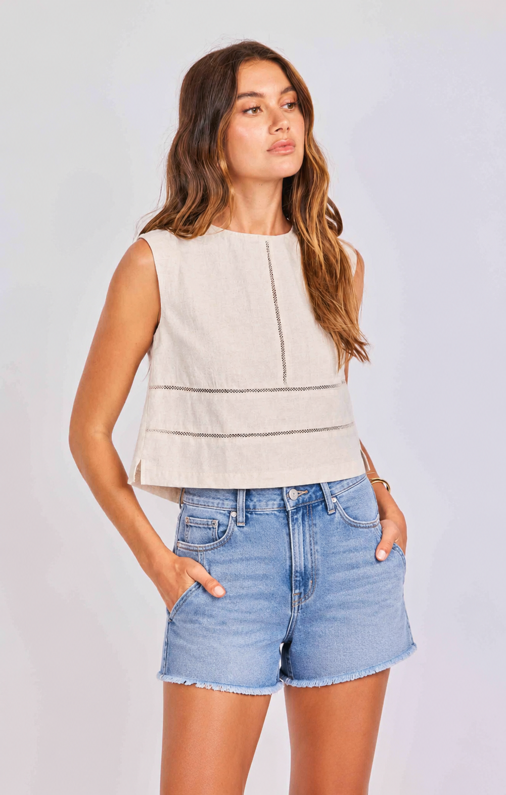 The Sandbar Tie Top