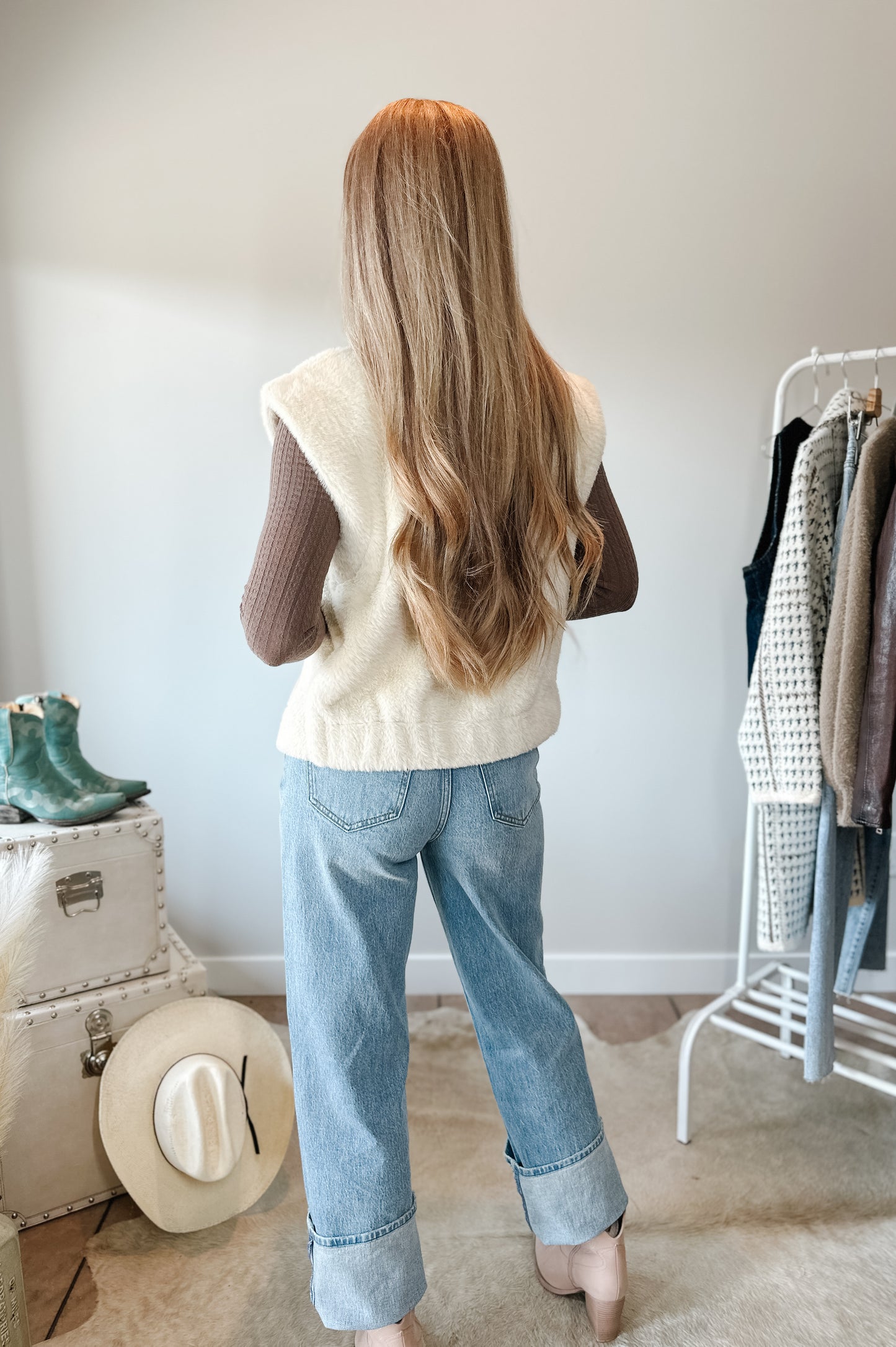 The Willow Teddy Vest