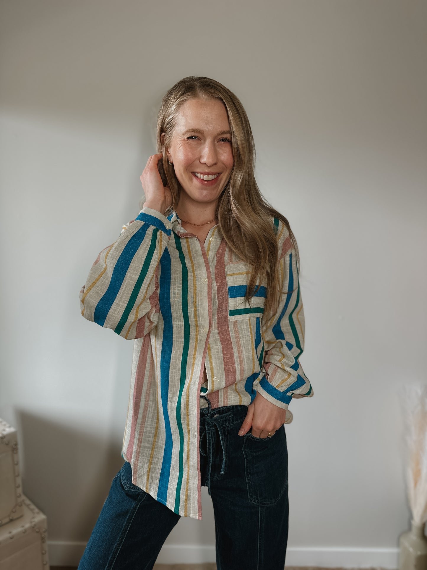 The Sail Away Button Down
