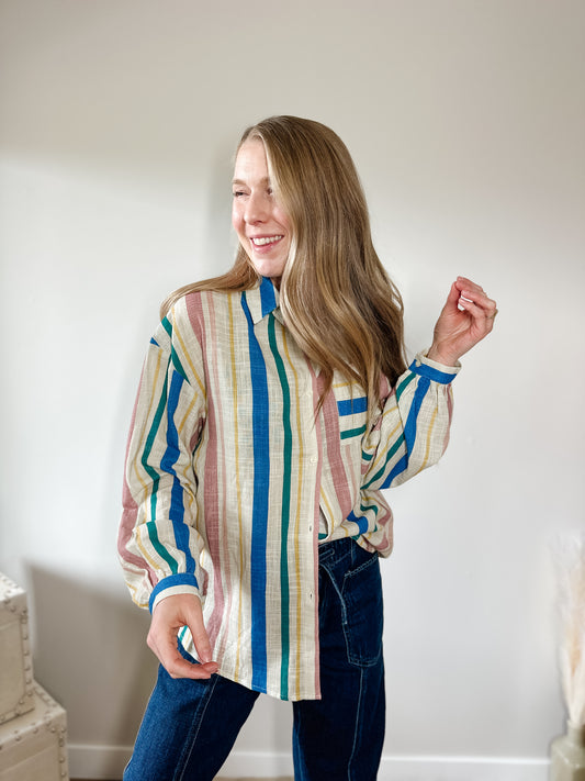 The Sail Away Button Down