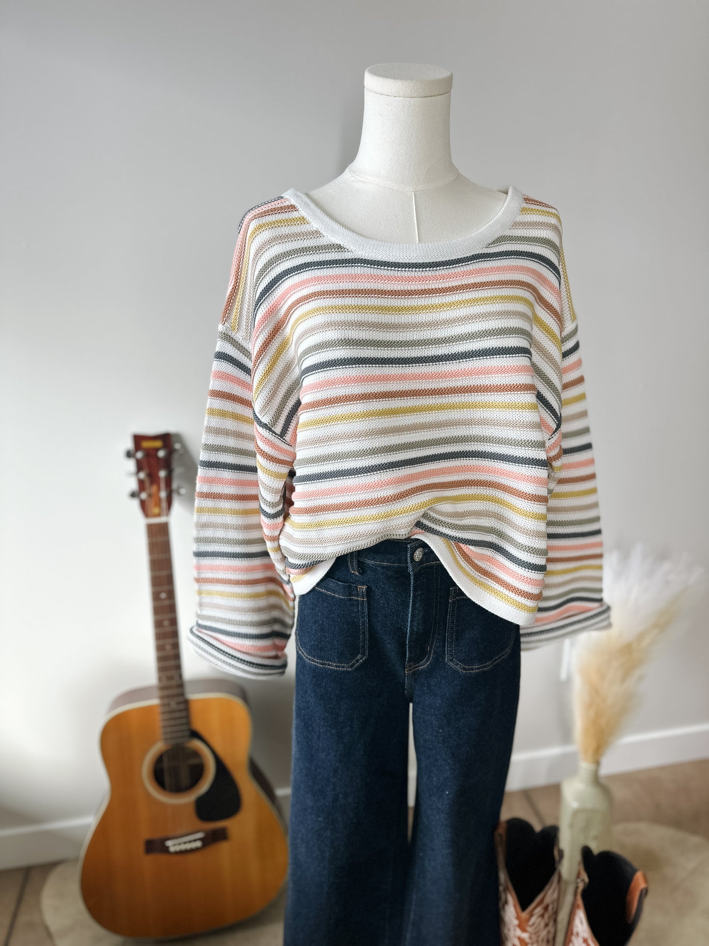 The Abigail Stripe Sweater