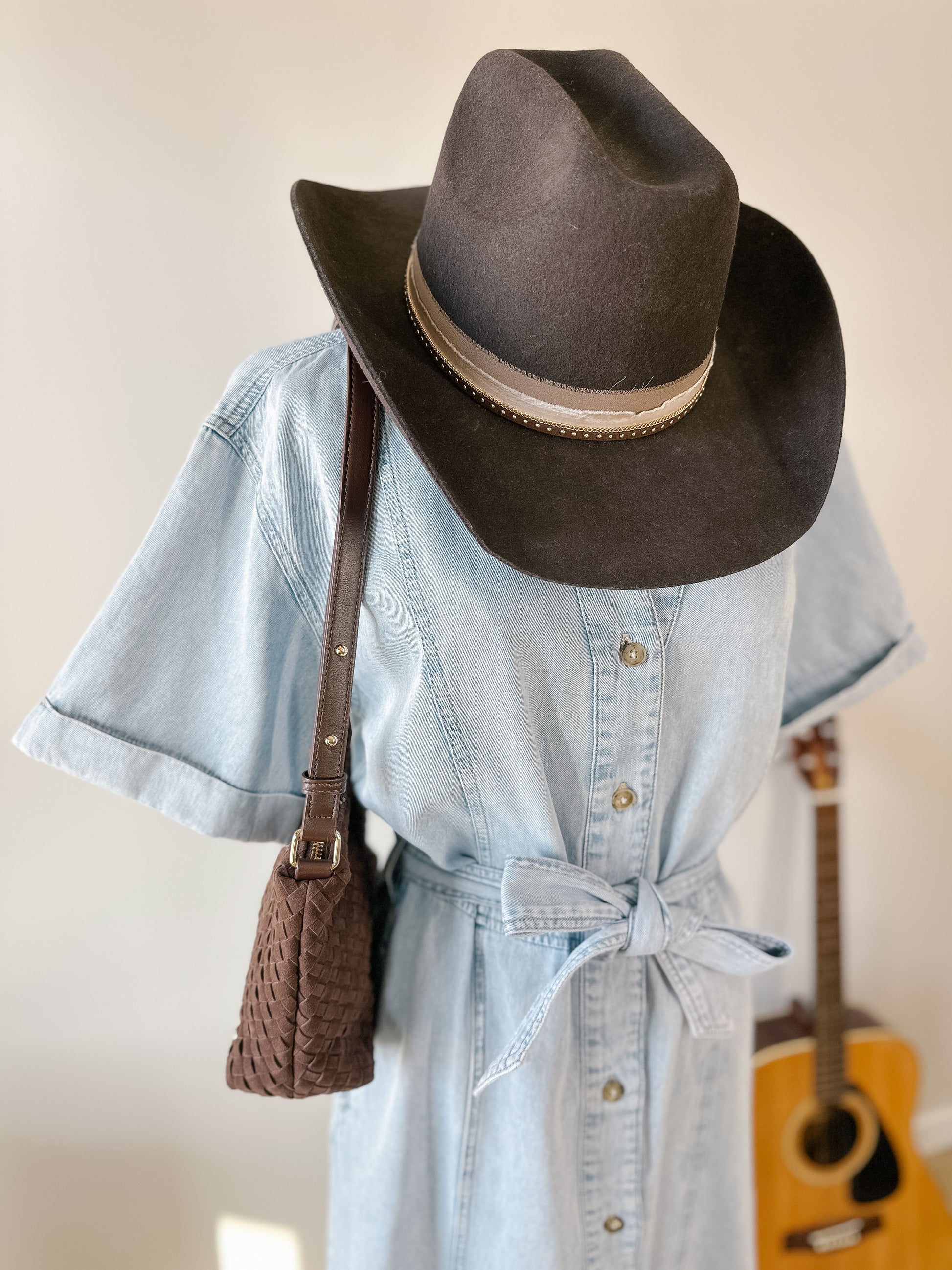 country denim dress The High Country Denim Dress – KC Acres & Co