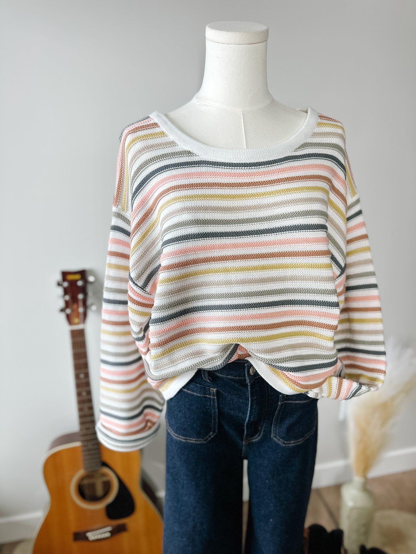 The Abigail Stripe Sweater