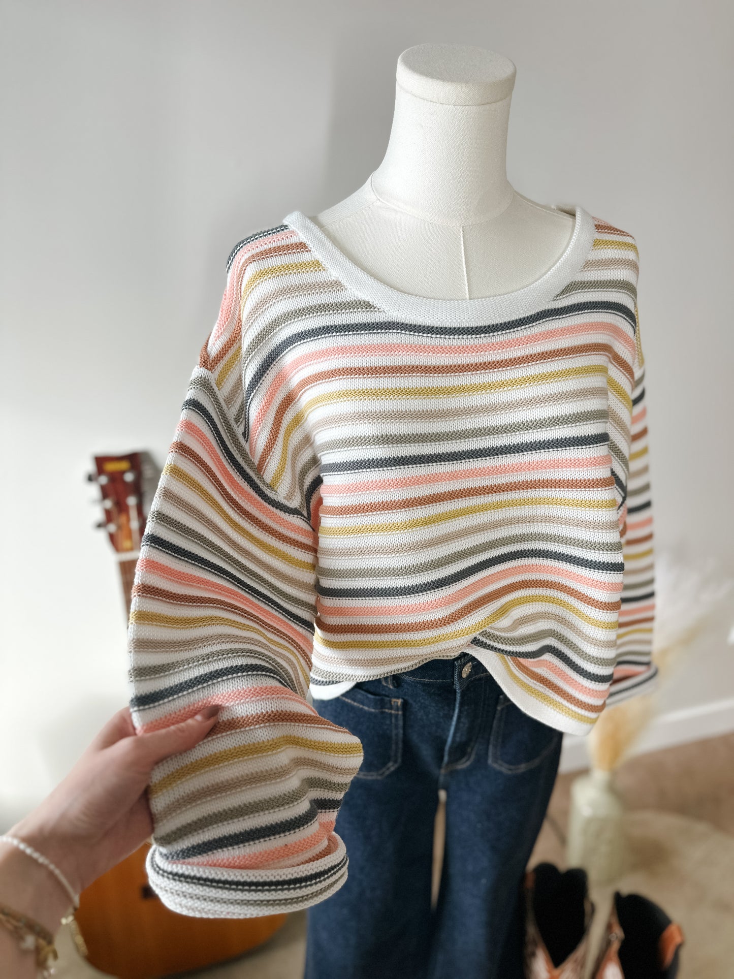 The Abigail Stripe Sweater