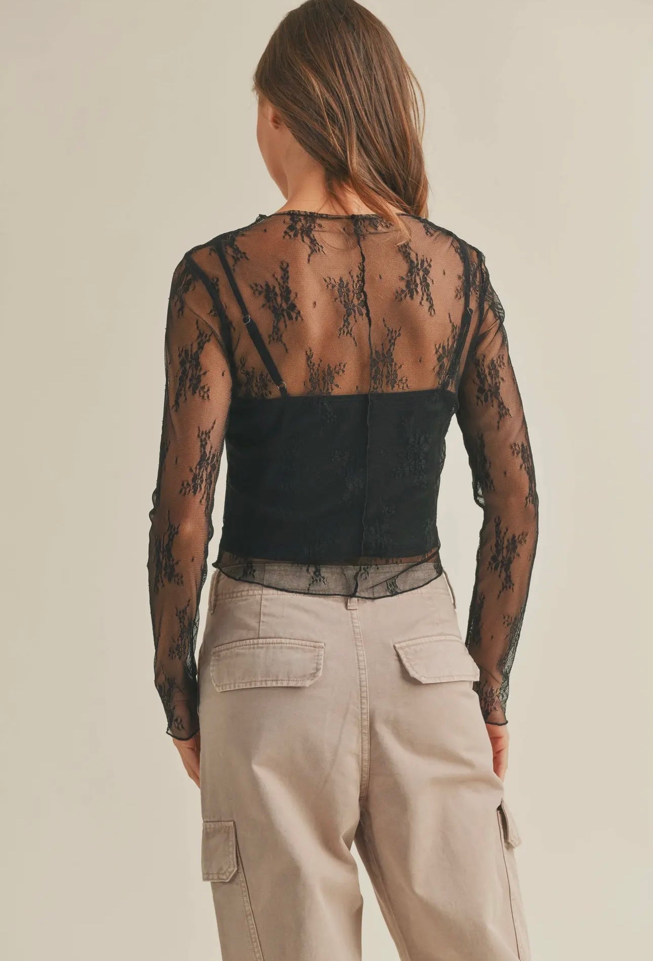 Love Lace Layering Top