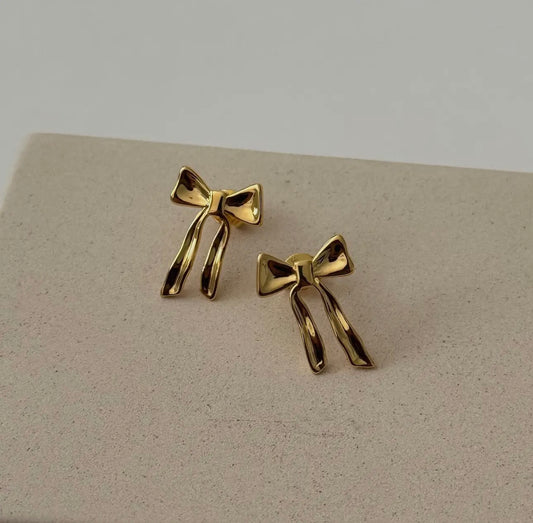 Yasmine Bow Studs