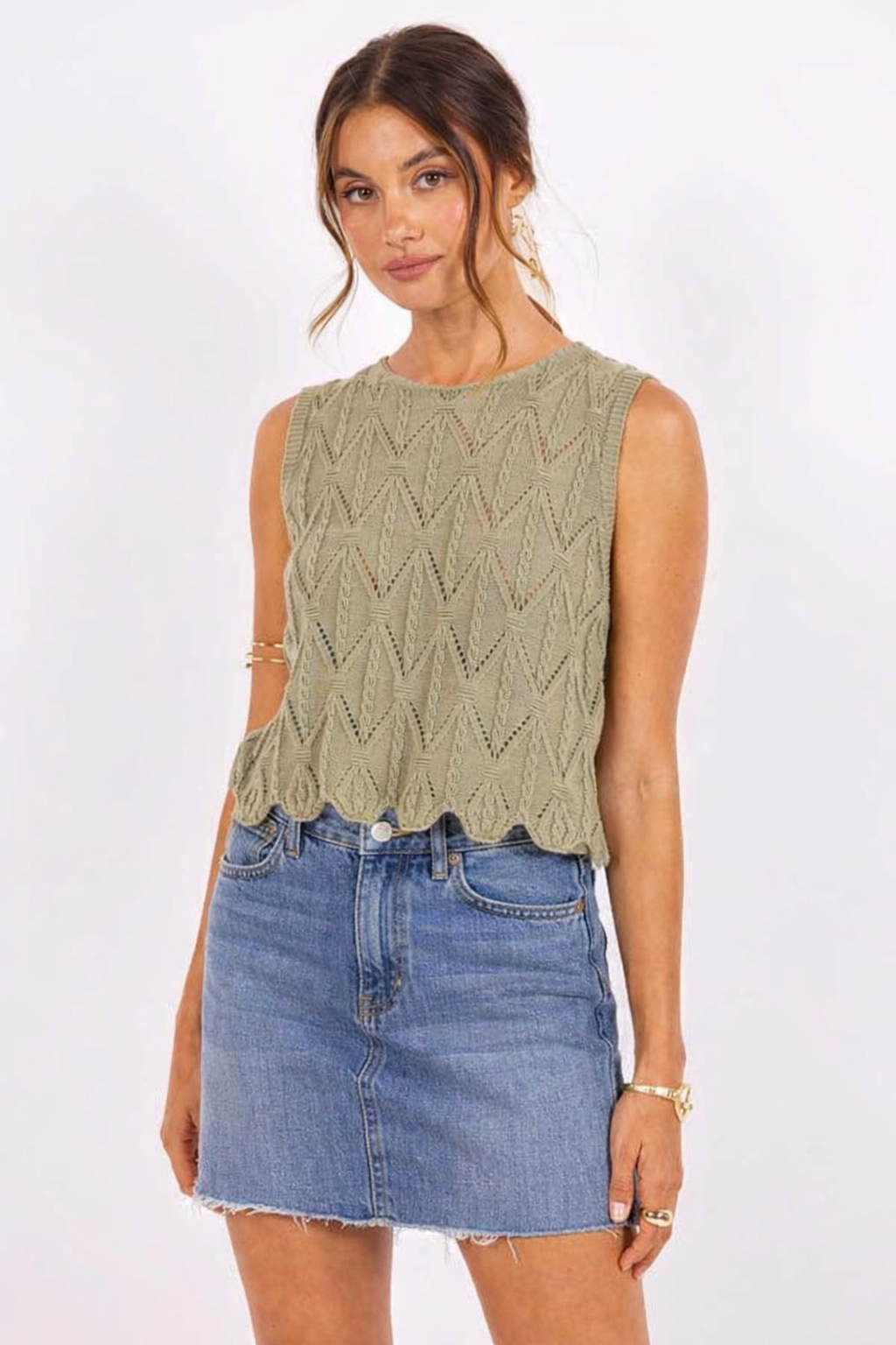 The Succulent Knit Top