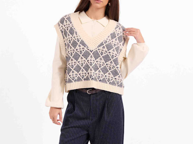 The Macy Knit Sweater Vest