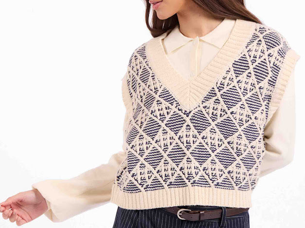 The Macy Knit Sweater Vest