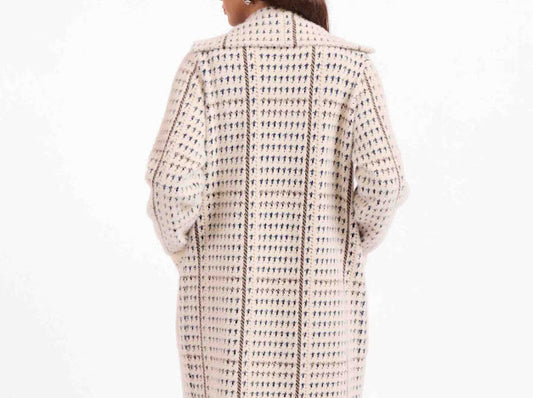 The Marceau Houndstooth Coat