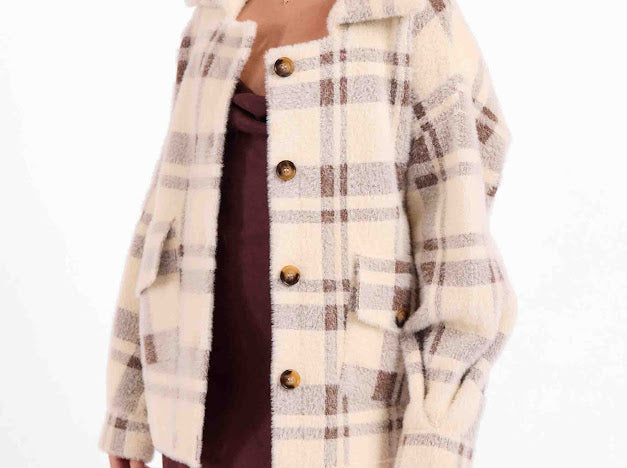 The Lola Plaid Coat