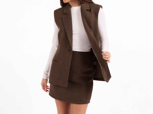 The Simmons Blazer Vest
