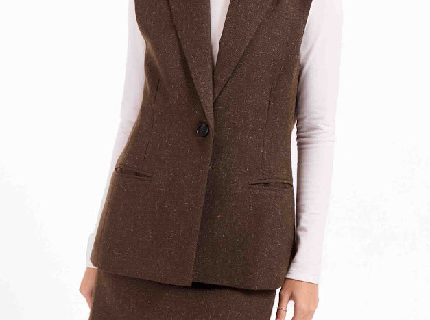 The Simmons Blazer Vest
