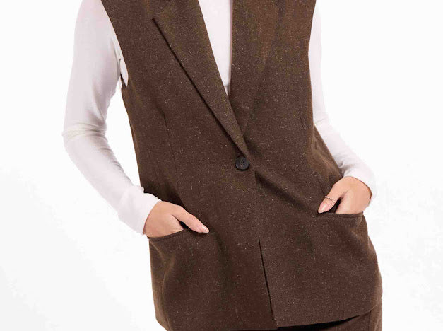 The Simmons Blazer Vest