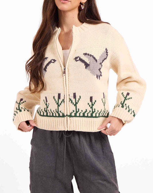 The Songbird Zip Up