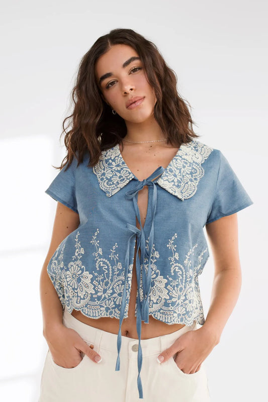 The Meryl Blouse