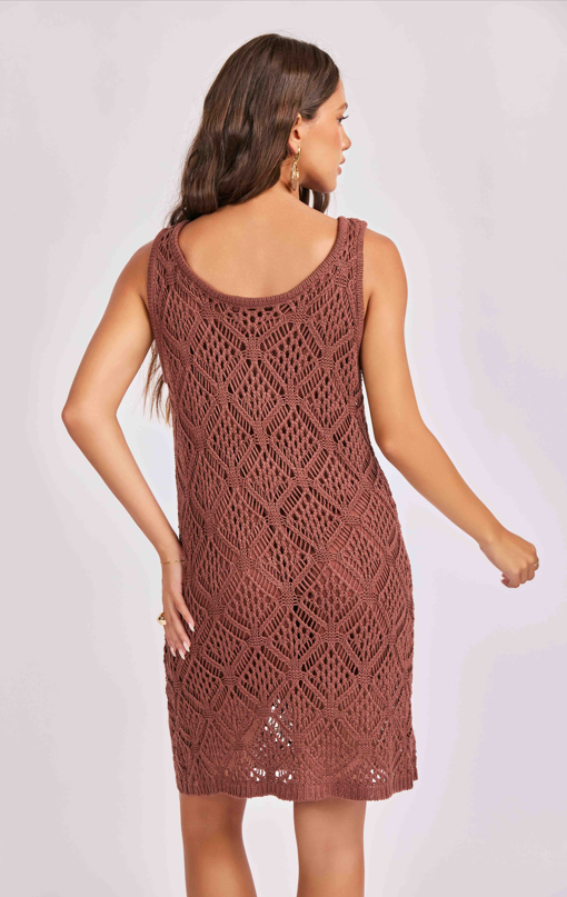 The Copper Lace Dress