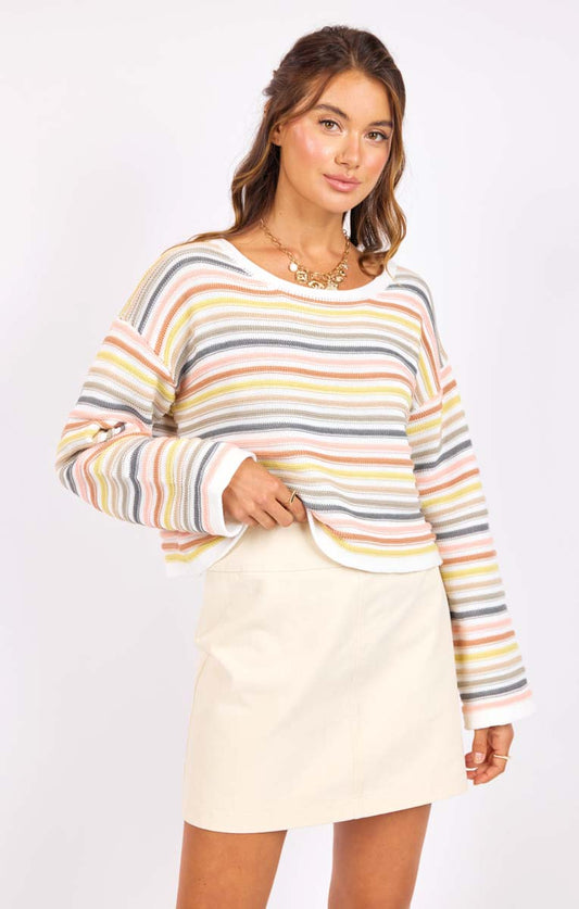 The Abigail Stripe Sweater