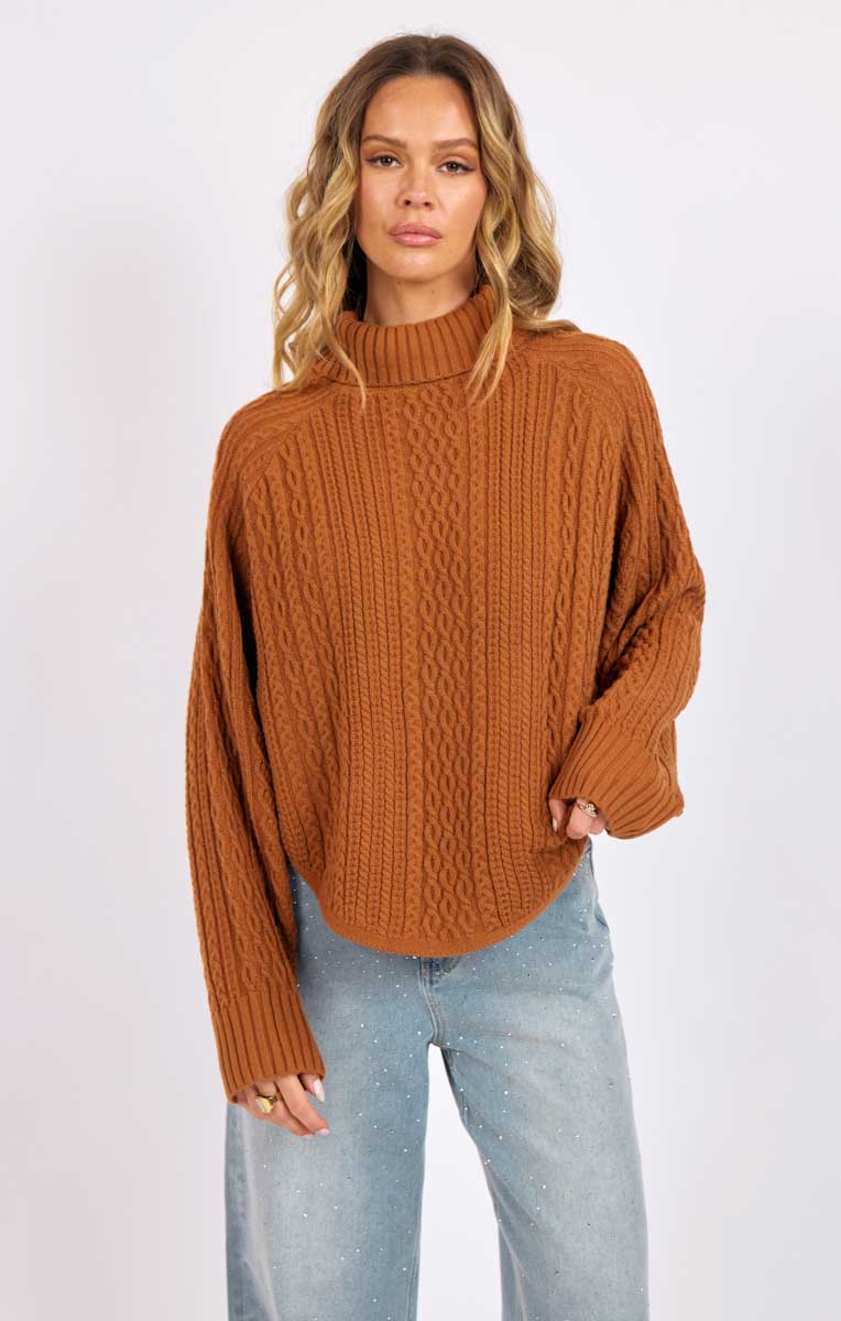 The Harvest Cable Knit Sweater